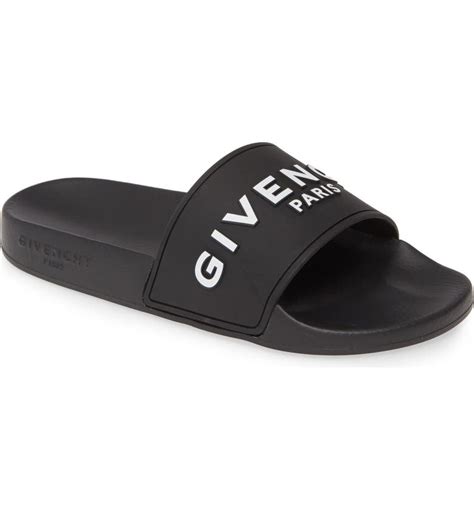 givenchy logo slides sizing|givenchy slides for women.